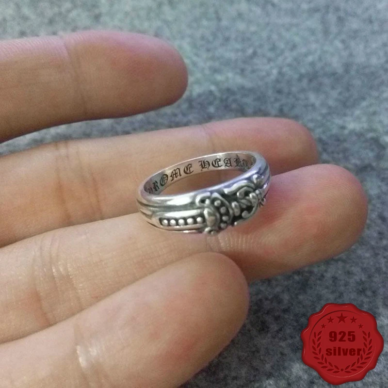 925 sterling silver ring trend personality jewelry punk style hip-hop hip hop simple sacred letter style 2018 new hot
925 sterling silver ring trend personality jewelry punk style hip-hop hip hop simple sacred letter style 2018 new hot