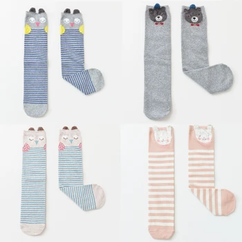 Cute Animal Print Socks Kids Knee High Socks 3D Cartoon Baby Boys Girls Long Socks Cotton Fox Stripes Leg Warmer Christmas 1-9Y
Cute Animal Print Socks Kids Knee High Socks 3D Cartoon Baby Boys Girls Long Socks Cotton Fox Stripes Leg Warmer Christmas 1-9Y
