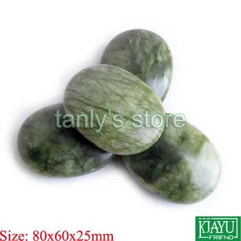 4pcs/lot wholesale Therapy Power Beauty stone massage body kit glaze jade 80x60x25mm
4pcs/lot wholesale Therapy Power Beauty stone massage body kit glaze jade 80x60x25mm