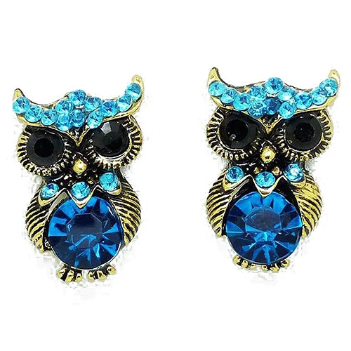 Bluelans 5 Pairs of Women Fashion Cute Antique Rhinestone Owl Ear Studs Earrings Jewelry Gift
Bluelans 5 Pairs of Women Fashion Cute Antique Rhinestone Owl Ear Studs Earrings Jewelry Gift