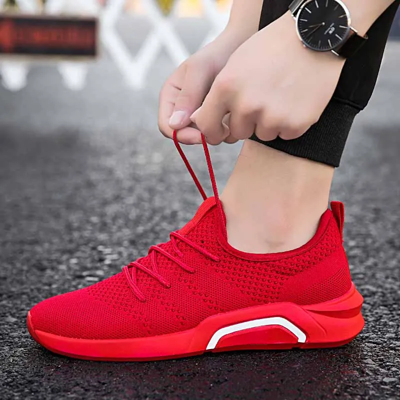 Masorini Men High Quality Casual Shoes Fashion Men's Sneakers Comfortable Soft Non-slip Shoes Chaussures Pour Hommes Red WW-363
Masorini Men High Quality Casual Shoes Fashion Men's Sneakers Comfortable Soft Non-slip Shoes Chaussures Pour Hommes Red WW-363