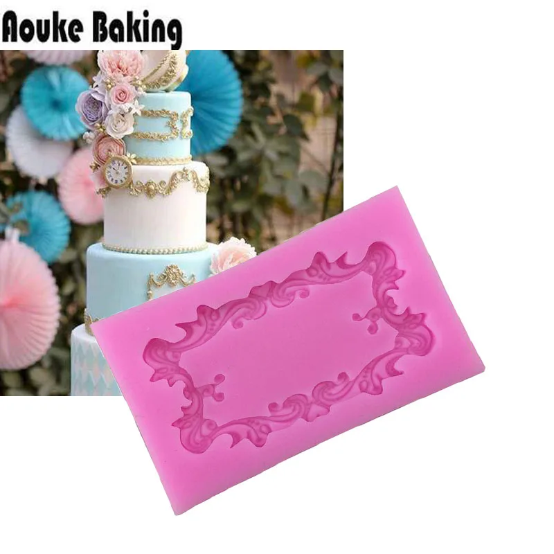 M005 Fondant Cake Decorating Tools Frame Cupcake Wedding Decoration Silicon Mold baking tools for cakes kitchen accessories
M005 Fondant Cake Decorating Tools Frame Cupcake Wedding Decoration Silicon Mold baking tools for cakes kitchen accessories