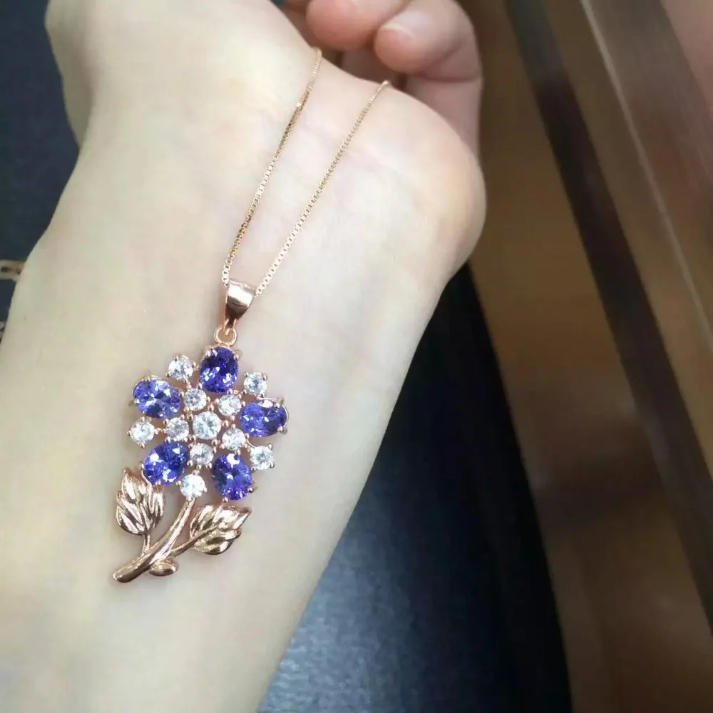 Collier Qi Xuan_Fashion Jewelry_Blue Stone Flower Necklaces_Rose Gold Color Blue Stone Flower Necklaces_Factory Directly Sales
Collier Qi Xuan_Fashion Jewelry_Blue Stone Flower Necklaces_Rose Gold Color Blue Stone Flower Necklaces_Factory Directly Sales