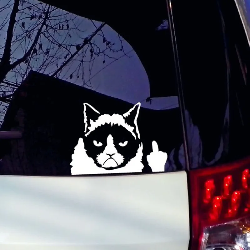 Grumpy Cat Funny Car Sticker Vinyl Art Graphics Decals For Car Bumper Window For volkswagen/audi/ford focus/peugeot #5
Grumpy Cat Funny Car Sticker Vinyl Art Graphics Decals For Car Bumper Window For volkswagen/audi/ford focus/peugeot #5
