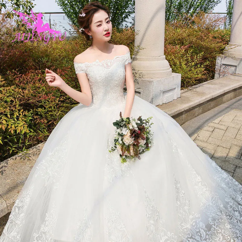 AIJINGYU 2018 sweet free shipping new hot selling cheap ball gown lace up back formal bride dresses wedding dress WK449
AIJINGYU 2018 sweet free shipping new hot selling cheap ball gown lace up back formal bride dresses wedding dress WK449