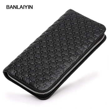Zipper Mens Wallet Embossing Leather Genuine Designer Male Phone Purse Famous Brand Clutches Wallet Business Long Clutch Bag
Zipper Mens Wallet Embossing Leather Genuine Designer Male Phone Purse Famous Brand Clutches Wallet Business Long Clutch Bag