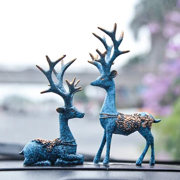 Vehicle mounted deer ornaments Automobile Creative European interior trim Bon voyage car decoration Center console decoration
Vehicle mounted deer ornaments Automobile Creative European interior trim Bon voyage car decoration Center console decoration