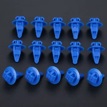 50Pcs 8mm Hole Car Fender Shield Retainers Nylon Rivets Auto Fastener Clips For Toyota Cruiser Camry Corolla Crown D130 Blue
50Pcs 8mm Hole Car Fender Shield Retainers Nylon Rivets Auto Fastener Clips For Toyota Cruiser Camry Corolla Crown D130 Blue