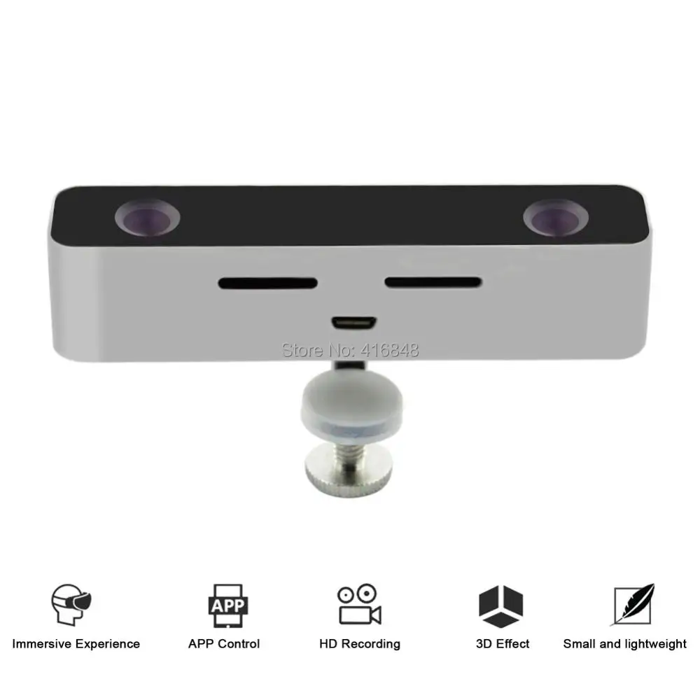 3D Virtual Reality Camera Sliver color 90*22*20mm mini case HD Video Camcorder for GALAXY S5/S6/S7/S6 Duos/S6 Edge/S7 Edge
3D Virtual Reality Camera Sliver color 90*22*20mm mini case HD Video Camcorder for GALAXY S5/S6/S7/S6 Duos/S6 Edge/S7 Edge