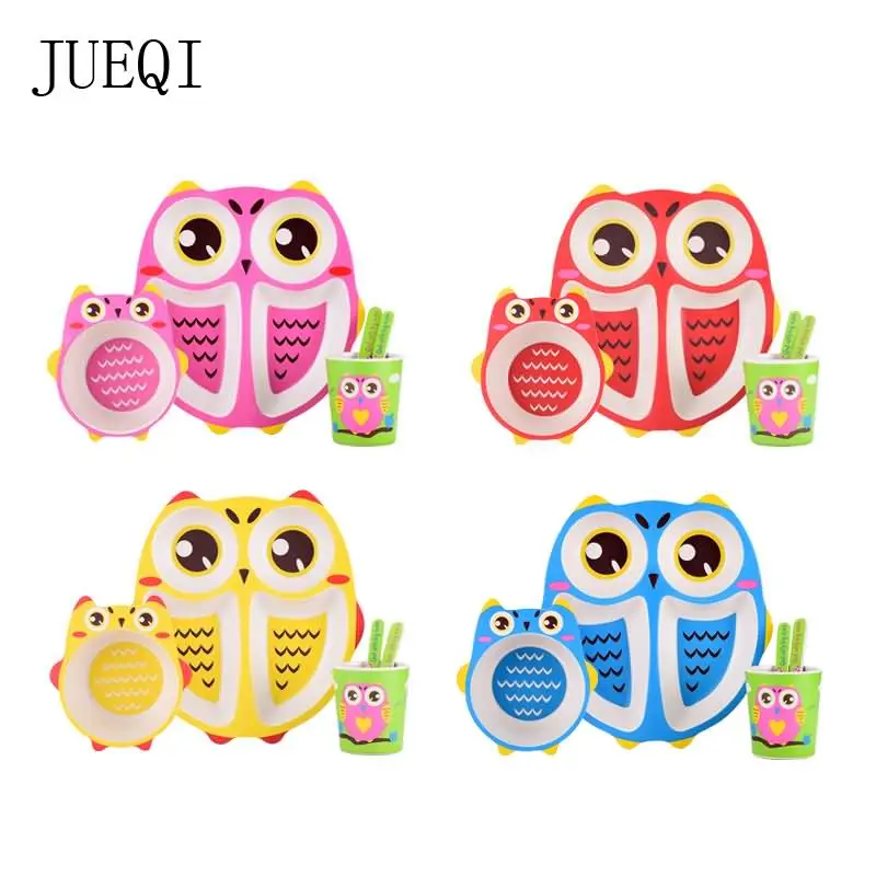 Baby Dish Tableware Set Cartoon Fork Feeding Dishes for Kids Utensils Natural Bamboo Fiber Bowl With Cup Spoon Baby Plates set
Baby Dish Tableware Set Cartoon Fork Feeding Dishes for Kids Utensils Natural Bamboo Fiber Bowl With Cup Spoon Baby Plates set