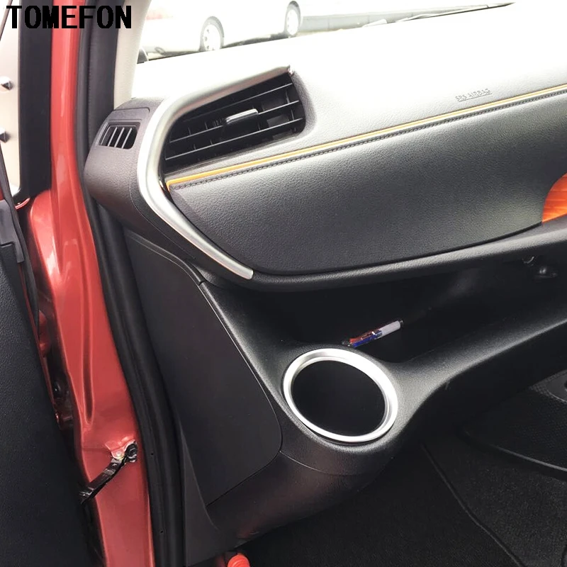 TOMEFON ABS Chrome For Toyota sienta 2016 2017 NHP170 Front Water Cup Holder Interior Air Condition Vent Outlet Frame Cover Trim
TOMEFON ABS Chrome For Toyota sienta 2016 2017 NHP170 Front Water Cup Holder Interior Air Condition Vent Outlet Frame Cover Trim