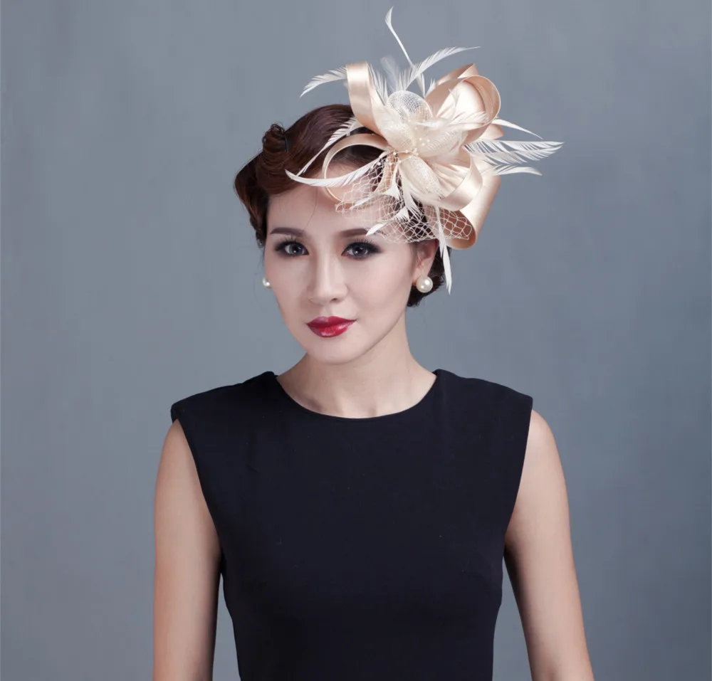 Brand Fashion Woman Floral Sinamay Hair Accessories Elegant Veil Fascinator Feather Hat Wedding Party Bride Hair Clip European H
Brand Fashion Woman Floral Sinamay Hair Accessories Elegant Veil Fascinator Feather Hat Wedding Party Bride Hair Clip European H