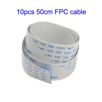 10Pcs 50cm Ribbon FPC Cable for Raspberry Pi 3 Camera 15Pin Flat Wire Cable for Raspberry Pi 3 Model B+/2 Camera Module
10Pcs 50cm Ribbon FPC Cable for Raspberry Pi 3 Camera 15Pin Flat Wire Cable for Raspberry Pi 3 Model B+/2 Camera Module