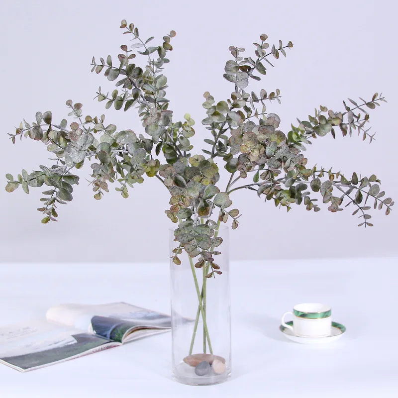 Eucalyptus Tree Branch for Christmas Wedding Decoration Flower Arrangment Small Leaves Plant Faux Foliage Artificial Plastic
Eucalyptus Tree Branch for Christmas Wedding Decoration Flower Arrangment Small Leaves Plant Faux Foliage Artificial Plastic