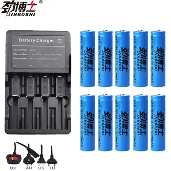 10pcs Brand new battery 18650 3.7 V 1600MAH Li ion rechargeable battery 18650 batery +1pcs 18650 16340 battery charger
10pcs Brand new battery 18650 3.7 V 1600MAH Li ion rechargeable battery 18650 batery +1pcs 18650 16340 battery charger