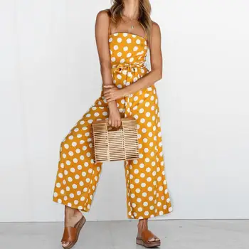 Summer 2019 Sexy Overall Female Wave Point Strappy Holiday Overall Trousers Casual Beach Overall
Summer 2019 Sexy Overall Female Wave Point Strappy Holiday Overall Trousers Casual Beach Overall