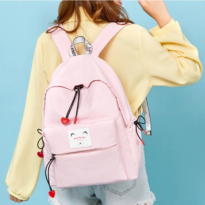 atinfor Brand Waterproof Nylon Women Heart Backpack Students Anti Theft Travel Bag Girls School Bag Laptop Backpack
atinfor Brand Waterproof Nylon Women Heart Backpack Students Anti Theft Travel Bag Girls School Bag Laptop Backpack