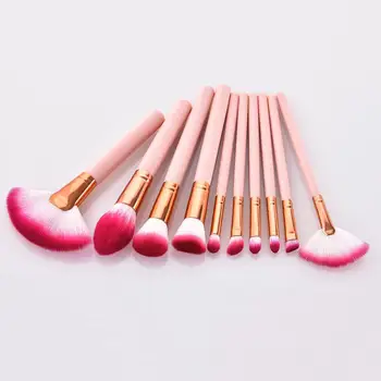 10PCS Fan Shaped Pink Eye Contour Loose Powder Makeup Brushes Set With Wooden Handle Comfortable Touch Easy To Use Red Dieny
10PCS Fan Shaped Pink Eye Contour Loose Powder Makeup Brushes Set With Wooden Handle Comfortable Touch Easy To Use Red Dieny