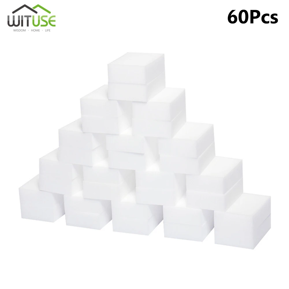 20-80PCS Nano foam Magic Sponge Eraser Melamine Foam Sponges Stain Dirt Remover Home Kitchen Use FOR Kitchen 3.9x2.4x0.8"
20-80PCS Nano foam Magic Sponge Eraser Melamine Foam Sponges Stain Dirt Remover Home Kitchen Use FOR Kitchen 3.9x2.4x0.8"