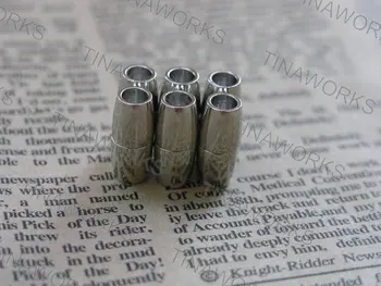 Free Shipping 30 Sets Strong Silver Tone Bullet Shaped Brass Jewelry Magnetic Lobster Clasp Hole Dia. 4mm
Free Shipping 30 Sets Strong Silver Tone Bullet Shaped Brass Jewelry Magnetic Lobster Clasp Hole Dia. 4mm