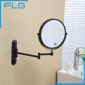 New fashion 8 inches bathroom mirror Dual Arm Extend Makeup mirror magnifying 3X Equipped metal round Wall mirror
New fashion 8 inches bathroom mirror Dual Arm Extend Makeup mirror magnifying 3X Equipped metal round Wall mirror