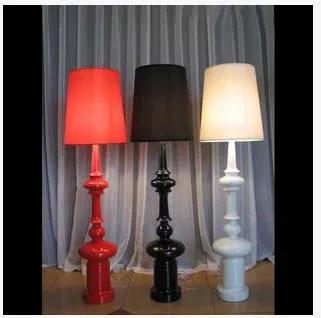 Fashion personality floor lamp creative resin + fabric bar bedroom bedside living room lighting red white black floor lights ZA
Fashion personality floor lamp creative resin + fabric bar bedroom bedside living room lighting red white black floor lights ZA