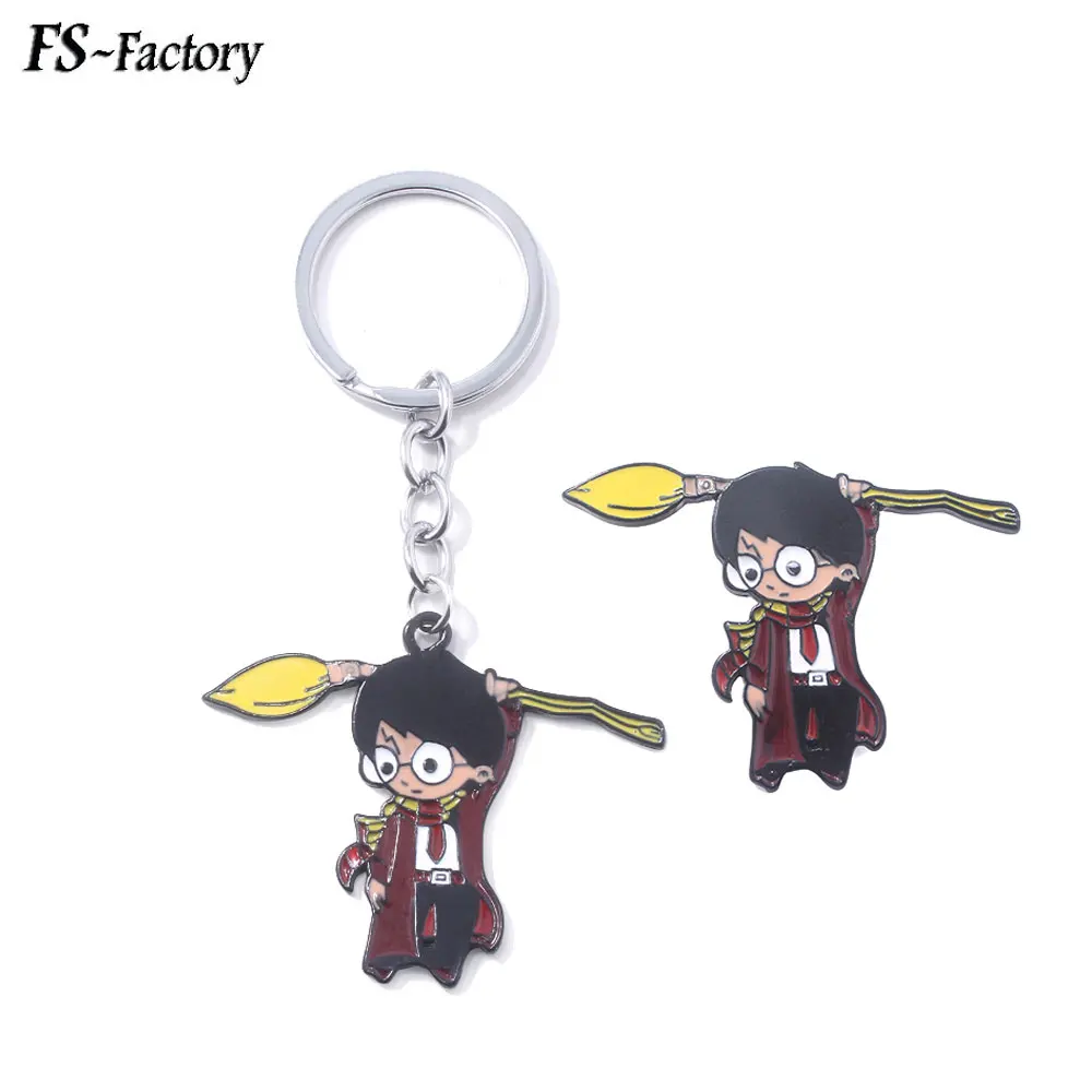 Movie HP Potter Deathly Hallows Keychain Cartoon Figure Potter Platform 9-3/4 Logo Pendant Key Chains for Women Men Jewelry
Movie HP Potter Deathly Hallows Keychain Cartoon Figure Potter Platform 9-3/4 Logo Pendant Key Chains for Women Men Jewelry