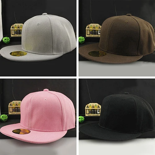 Breathable Sun Cap Solid Summer Baseball Cap Snapback Quick Dry Mesh Bboy Hat G#