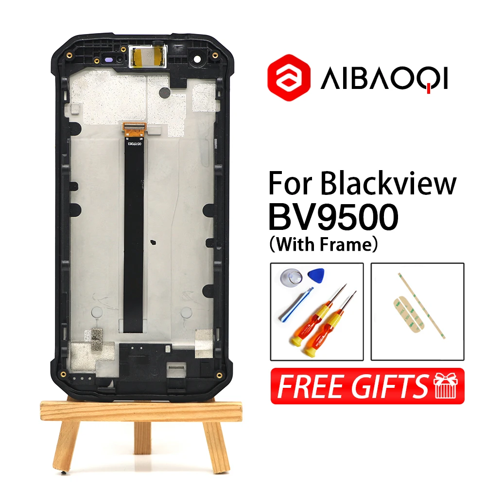New Original 5.7 inch Touch Screen+2160X1080 LCD Display+Frame Assembly Replacement For Blackview BV9500/BV9500 Pro Android 8.1
New Original 5.7 inch Touch Screen+2160X1080 LCD Display+Frame Assembly Replacement For Blackview BV9500/BV9500 Pro Android 8.1