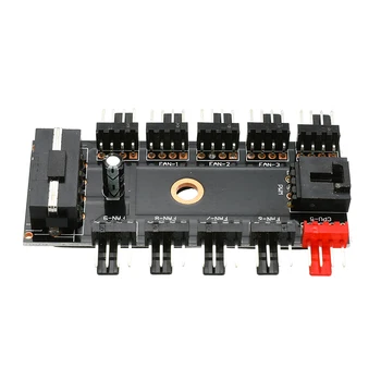 4pin PWM Fan Hub Speed Controller Regulator 12V 10 Way For Computer Case With PWM Connection Cable CPU Fan Dedicated Interface
4pin PWM Fan Hub Speed Controller Regulator 12V 10 Way For Computer Case With PWM Connection Cable CPU Fan Dedicated Interface