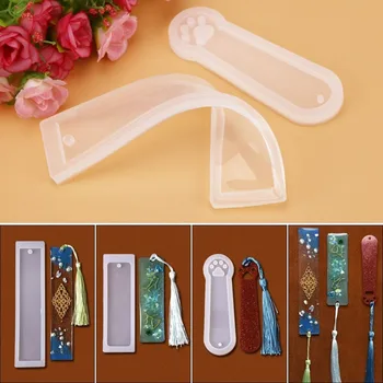 3 Pcs DIY Bookmark Mould Making Epoxy Resin Jewelry DIY Craft Silicone Transparent Mold
3 Pcs DIY Bookmark Mould Making Epoxy Resin Jewelry DIY Craft Silicone Transparent Mold