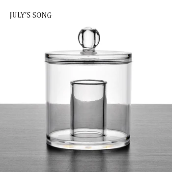 JULY'S SONG 2 Lattice Round Plastic PS Make Up Lid Dust-proof Cosmetic Organizer Cabinet Cases Organizer Makeup Storage 
JULY'S SONG 2 Lattice Round Plastic PS Make Up Lid Dust-proof Cosmetic Organizer Cabinet Cases Organizer Makeup Storage