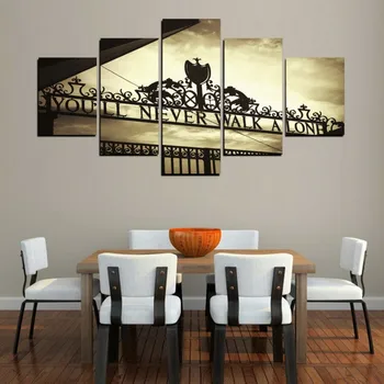 HD Print 5 Pieces Frame Wall Art Poster Modern You Will Never Walk Alone Living Room Canvas Painting Modern Home Decor Pictures
HD Print 5 Pieces Frame Wall Art Poster Modern You Will Never Walk Alone Living Room Canvas Painting Modern Home Decor Pictures