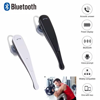 Wireless Bluetooth Headphone Handsfree Headset With Mic Stereo Earpiece For Samsung iPhone LG Motorola Google Huawei Blackberry
Wireless Bluetooth Headphone Handsfree Headset With Mic Stereo Earpiece For Samsung iPhone LG Motorola Google Huawei Blackberry