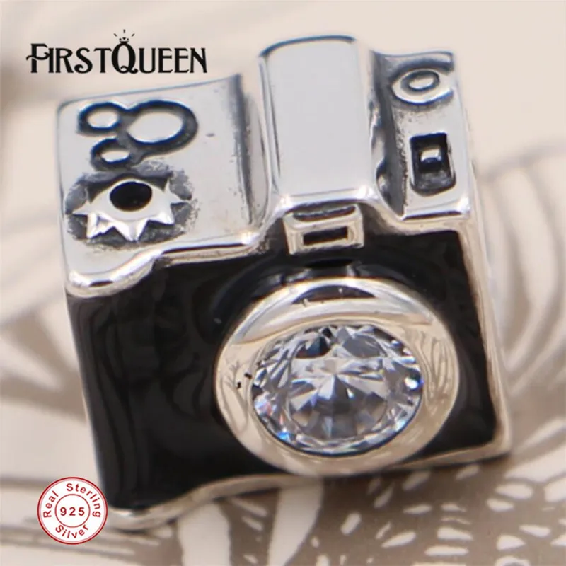 FirstQueen 925 Silver Sentimental Snapshots, Clear CZ & Black Enamel Beads For Jewelry Making Tibetan Silver Charms Fine Jewelry
FirstQueen 925 Silver Sentimental Snapshots, Clear CZ & Black Enamel Beads For Jewelry Making Tibetan Silver Charms Fine Jewelry