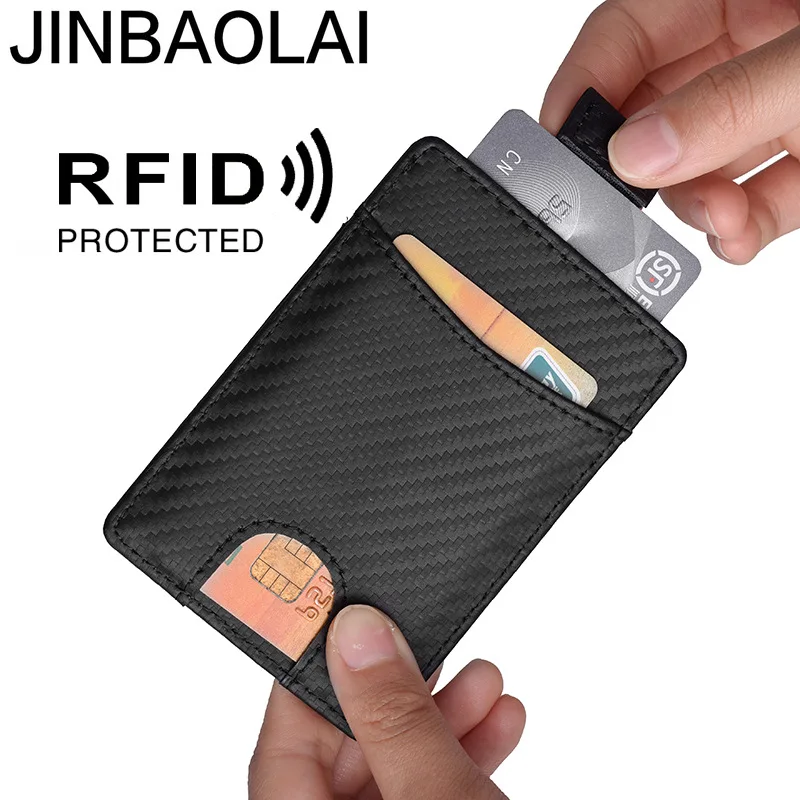Brand Thin Short Unisex Wallet Carbon Fiber RFID Black Credit Card Holder Genuine Leather Travel ID Card Small Wallet Pass Case
Brand Thin Short Unisex Wallet Carbon Fiber RFID Black Credit Card Holder Genuine Leather Travel ID Card Small Wallet Pass Case