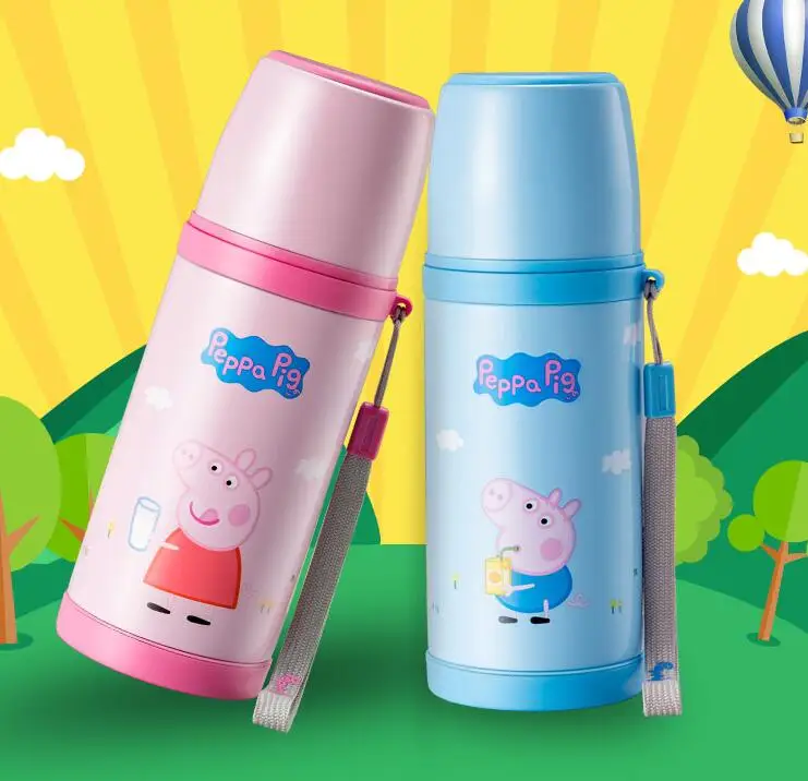 500ML Genuine Peppa Pig Thermos cup 316 Stainless steel vacuum cup Bullet head boys and girls cute cup children's toy hot sale
500ML Genuine Peppa Pig Thermos cup 316 Stainless steel vacuum cup Bullet head boys and girls cute cup children's toy hot sale