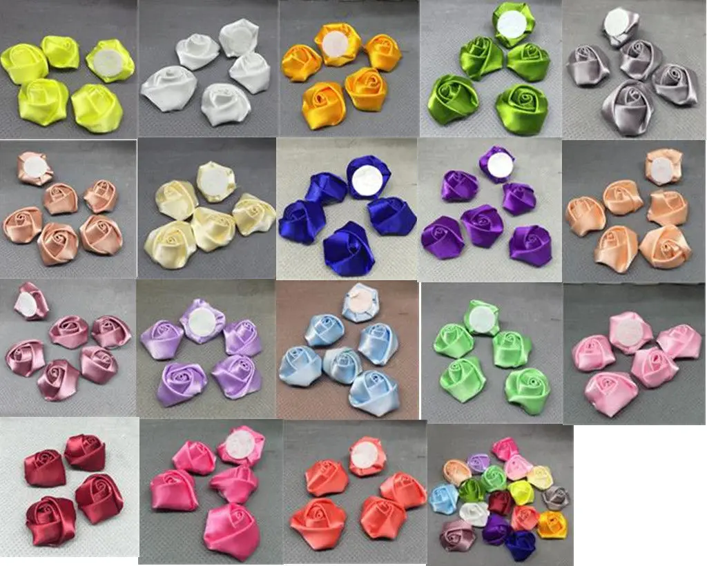 10pcs 25mmBig Satin Ribbon Rose Flower DIY Craft Wedding Appliques Lots Color Your Choice
10pcs 25mmBig Satin Ribbon Rose Flower DIY Craft Wedding Appliques Lots Color Your Choice