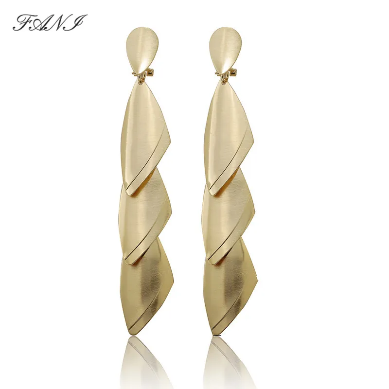 Fani Fashion Bridal Gift Nigerian Jewelry Long Drop Dangle Earrings Women wedding jewelry earrings Wedding Party Daily Gift
Fani Fashion Bridal Gift Nigerian Jewelry Long Drop Dangle Earrings Women wedding jewelry earrings Wedding Party Daily Gift
