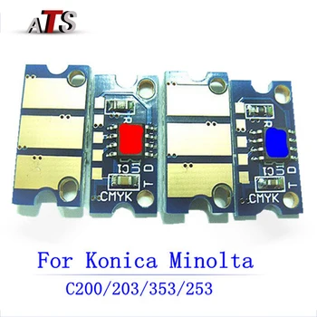 Toner cartridge chip for Konica Minolta Bizhub C 200 203 353 253 210 compatible Copier spare parts C200 C203 C353 C253 C210
Toner cartridge chip for Konica Minolta Bizhub C 200 203 353 253 210 compatible Copier spare parts C200 C203 C353 C253 C210