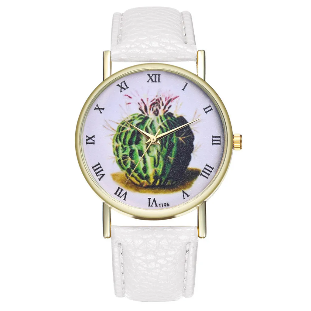 Top Brand Women's Watches Vintage Cactus Printed Leather Watchband Analog Geneva Watch Ladies Black Watch New Fashion
Top Brand Women's Watches Vintage Cactus Printed Leather Watchband Analog Geneva Watch Ladies Black Watch New Fashion