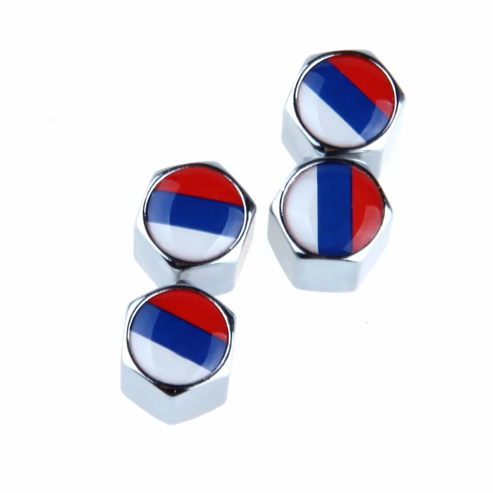 POSSBAY Car Accessories 4Pcs/Set Russian Flag Stainless Steel Car Wheel Tyre Tire Stem Air Valve Caps Airtight Cover Silver
POSSBAY Car Accessories 4Pcs/Set Russian Flag Stainless Steel Car Wheel Tyre Tire Stem Air Valve Caps Airtight Cover Silver