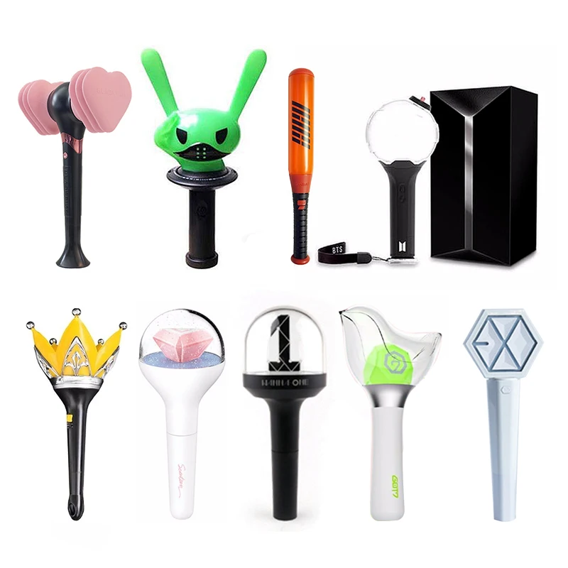 

New Kpop For Light Stick Ver.3 1 BOMB Blackpink EXO GOT7 SEVENTEEN B.A.P. Wanna one Bingbang Concert Glow Lamp Lightstick