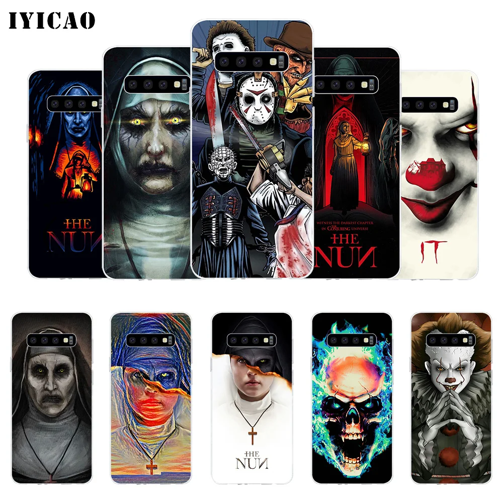 IYICAO The Nun movie Soft Silicone Phone Case for Samsung Galaxy S10e S10 S9 S8 Plus S7 Edge TPU Cover
IYICAO The Nun movie Soft Silicone Phone Case for Samsung Galaxy S10e S10 S9 S8 Plus S7 Edge TPU Cover