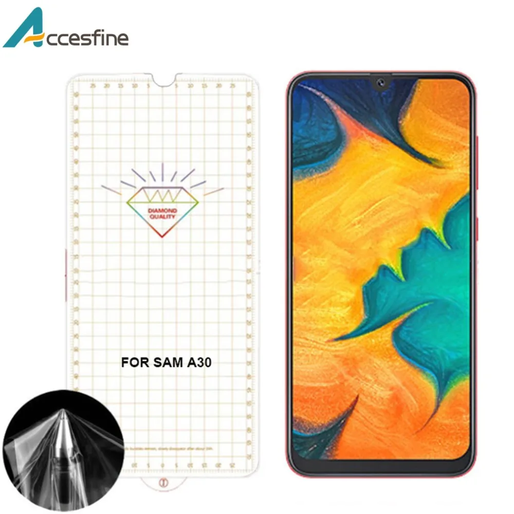 0.15mm Nano invisible Screen Protector For Samsung Galaxy A30 A50 S10 5G UNBREAKABLE Membrane Hydrogel Soft Film
0.15mm Nano invisible Screen Protector For Samsung Galaxy A30 A50 S10 5G UNBREAKABLE Membrane Hydrogel Soft Film