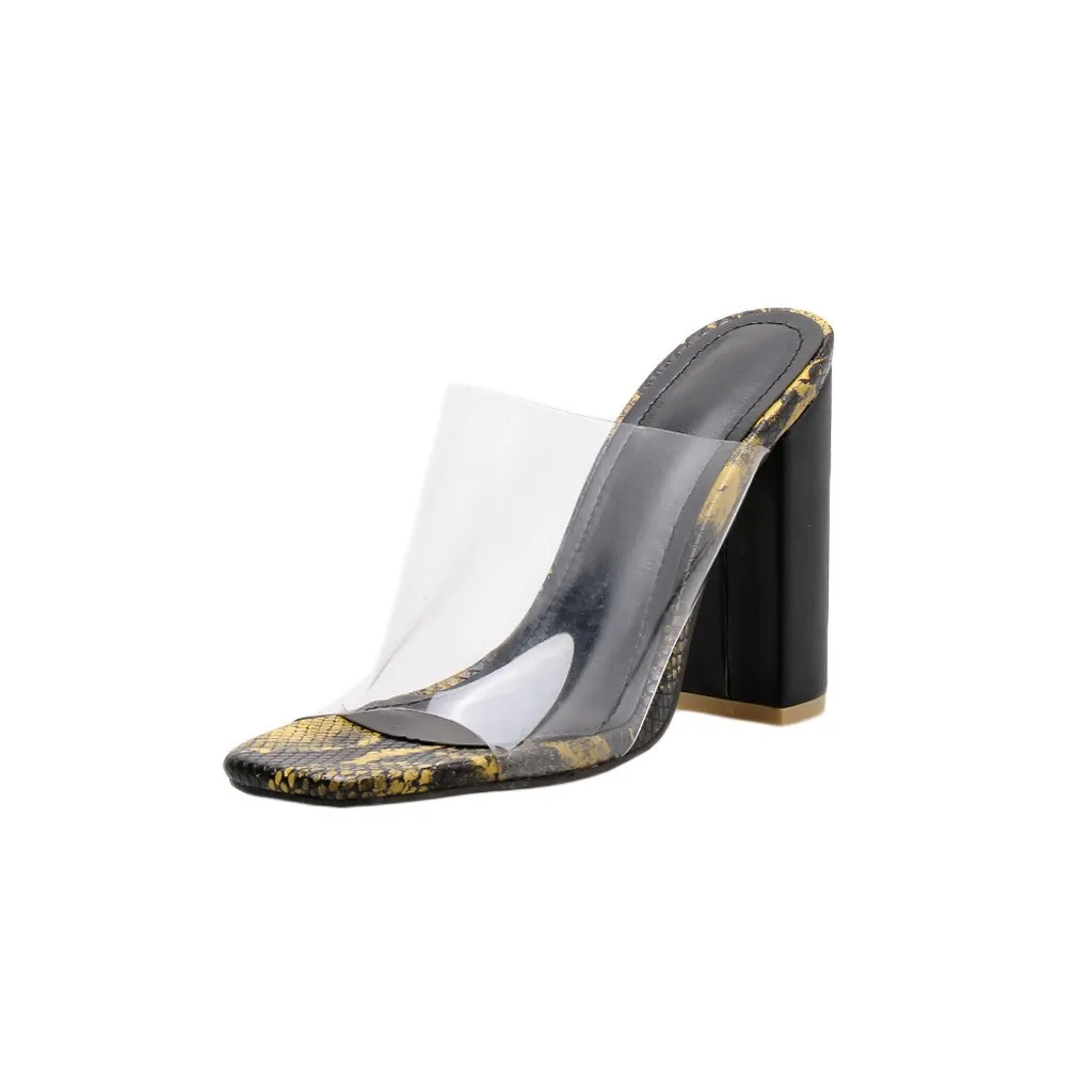 Fashion Summer Sexy Leopard Print Sandal Transparent Coarse High Heels Slipper Sexy Lady Shallow High Heel Footwear party Apr 30
Fashion Summer Sexy Leopard Print Sandal Transparent Coarse High Heels Slipper Sexy Lady Shallow High Heel Footwear party Apr 30