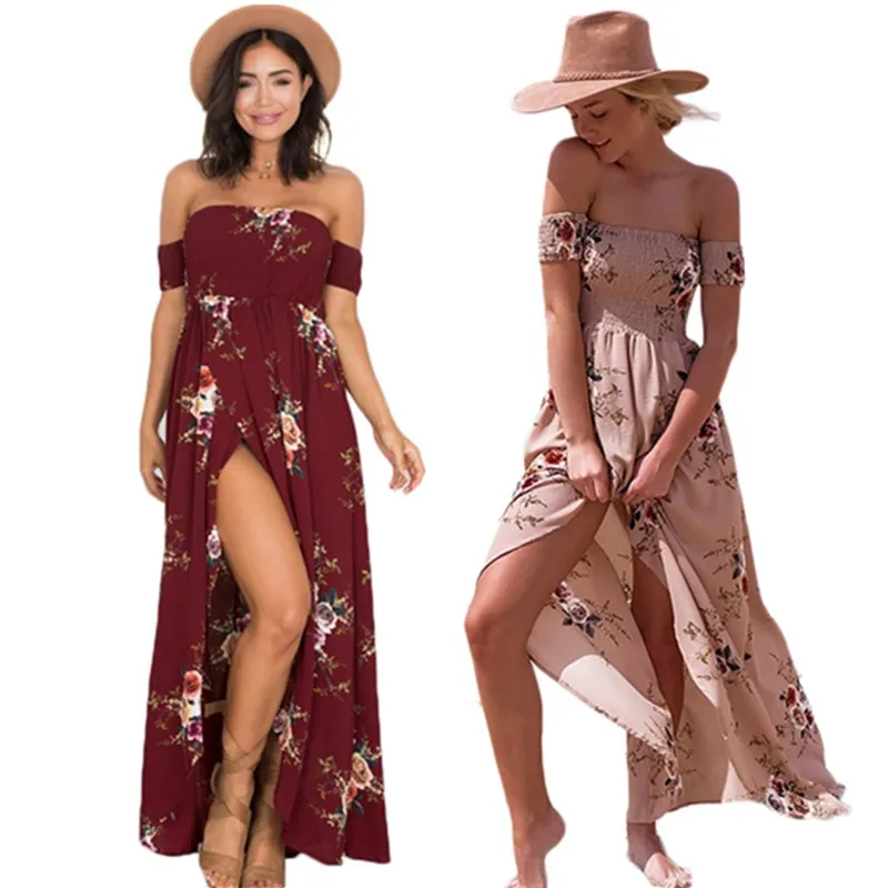 5XL Long Boho Dress Sexy Strapless Elastic Print Beach Dress 2018 New Summer Plus Size Women Clothing Irregular Ball Gown Dress
5XL Long Boho Dress Sexy Strapless Elastic Print Beach Dress 2018 New Summer Plus Size Women Clothing Irregular Ball Gown Dress