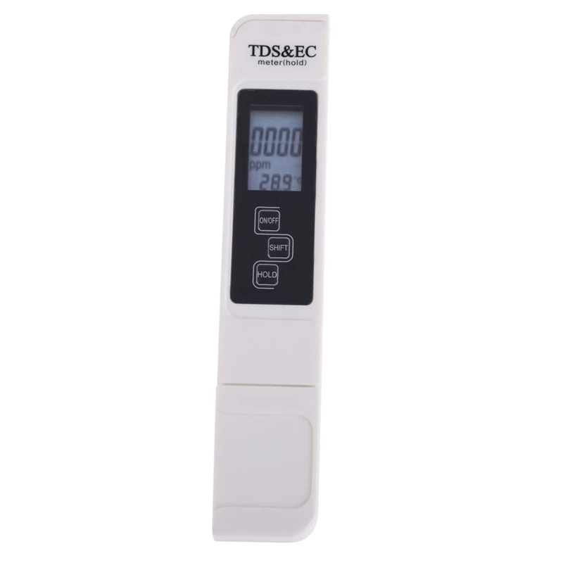 Digital TDS EC Meter Temperature Tester Pen 3 In1 Function Conductivity Water Quality Measurement Tool TDS&EC 0-5000ppm | Инструменты