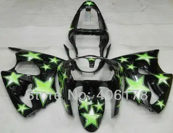 Ninja ZX-6R 00-02 Fairing For Ninja ZX6R 2000 2001 2002 Green Stars Sport Bike Fairing Kit (Injection molding)
Ninja ZX-6R 00-02 Fairing For Ninja ZX6R 2000 2001 2002 Green Stars Sport Bike Fairing Kit (Injection molding)