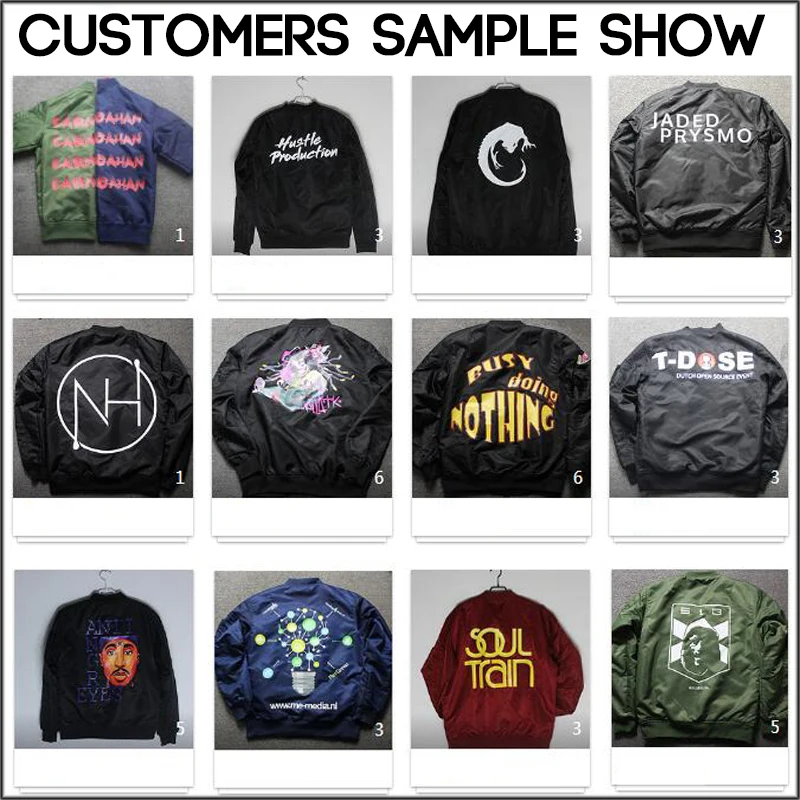 Printed Logo Custom Winter Bomber Jacket Men THICK Quilted Pilot Coat Olive Green Navy Black Burgundy Red
Printed Logo Custom Winter Bomber Jacket Men THICK Quilted Pilot Coat Olive Green Navy Black Burgundy Red